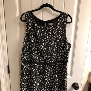 Black & White Loft dress